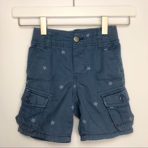 Genuine kids by Oshkosh blue star print shorts